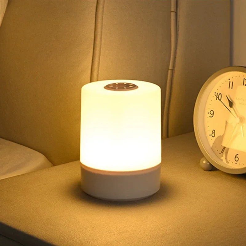 Dimmable LED Bedside Touch Lamp | Rechargeable Night Light for Bedroom